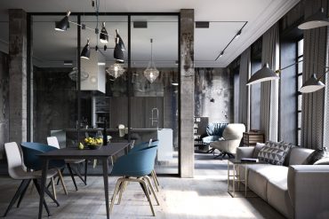 Get The Look From This Industrial Style Living Area By Cartelle Design