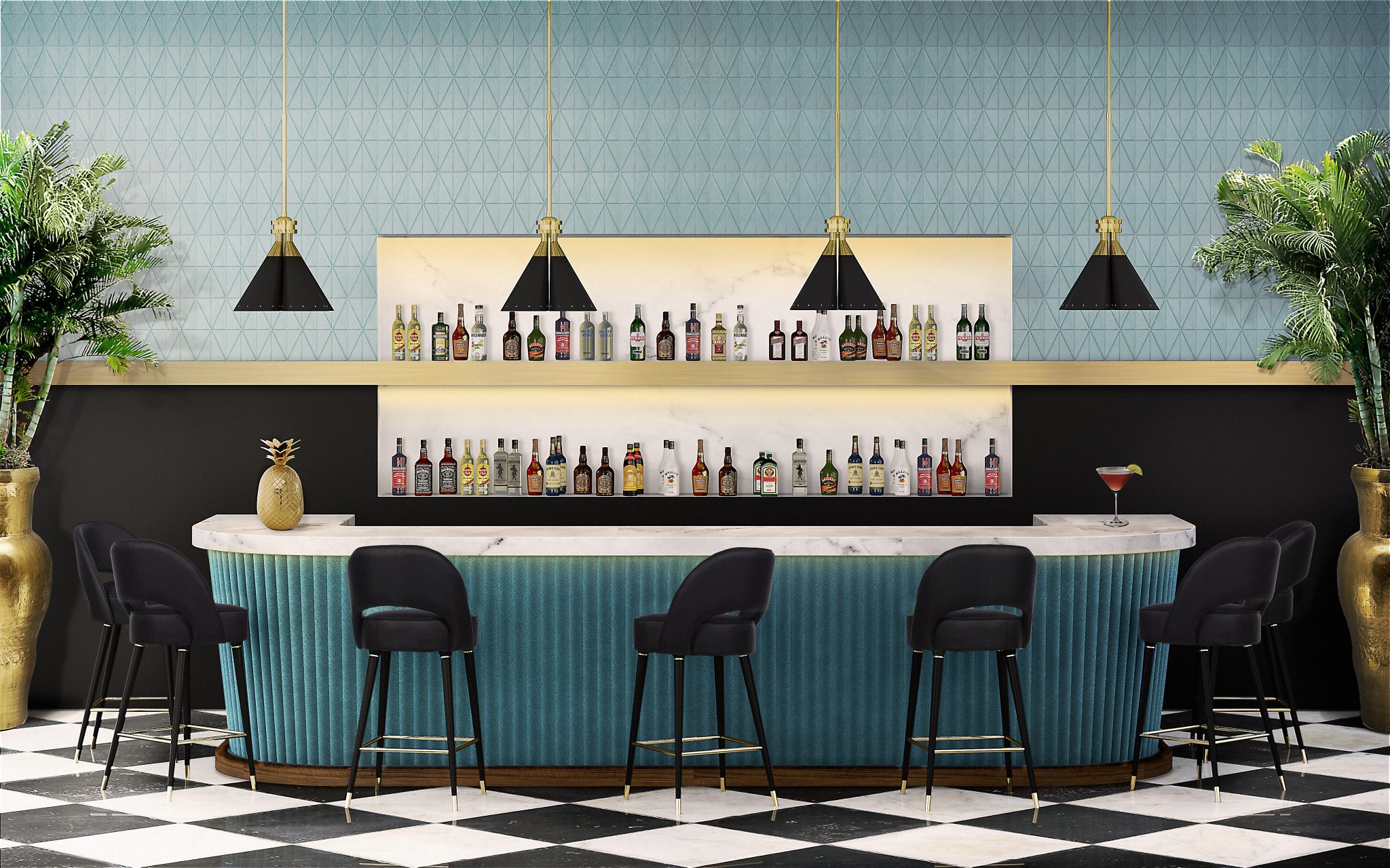 10 Of The World’s Best Bar Interior Designs