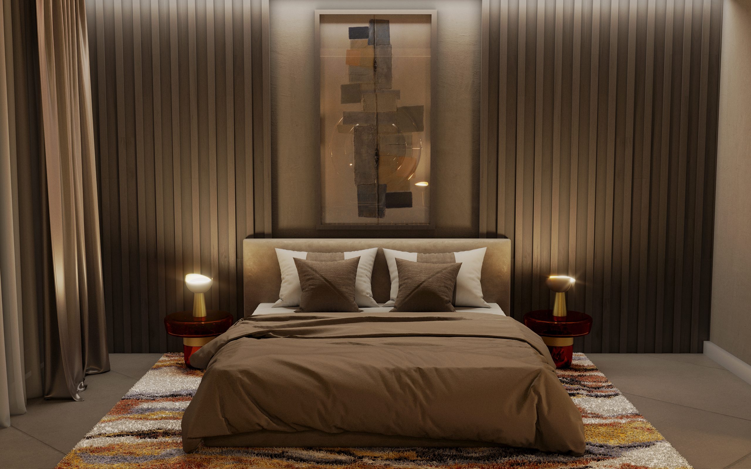 Night Fever Collection: A Luxury Bedroom We Want to Be Transported to Right Now