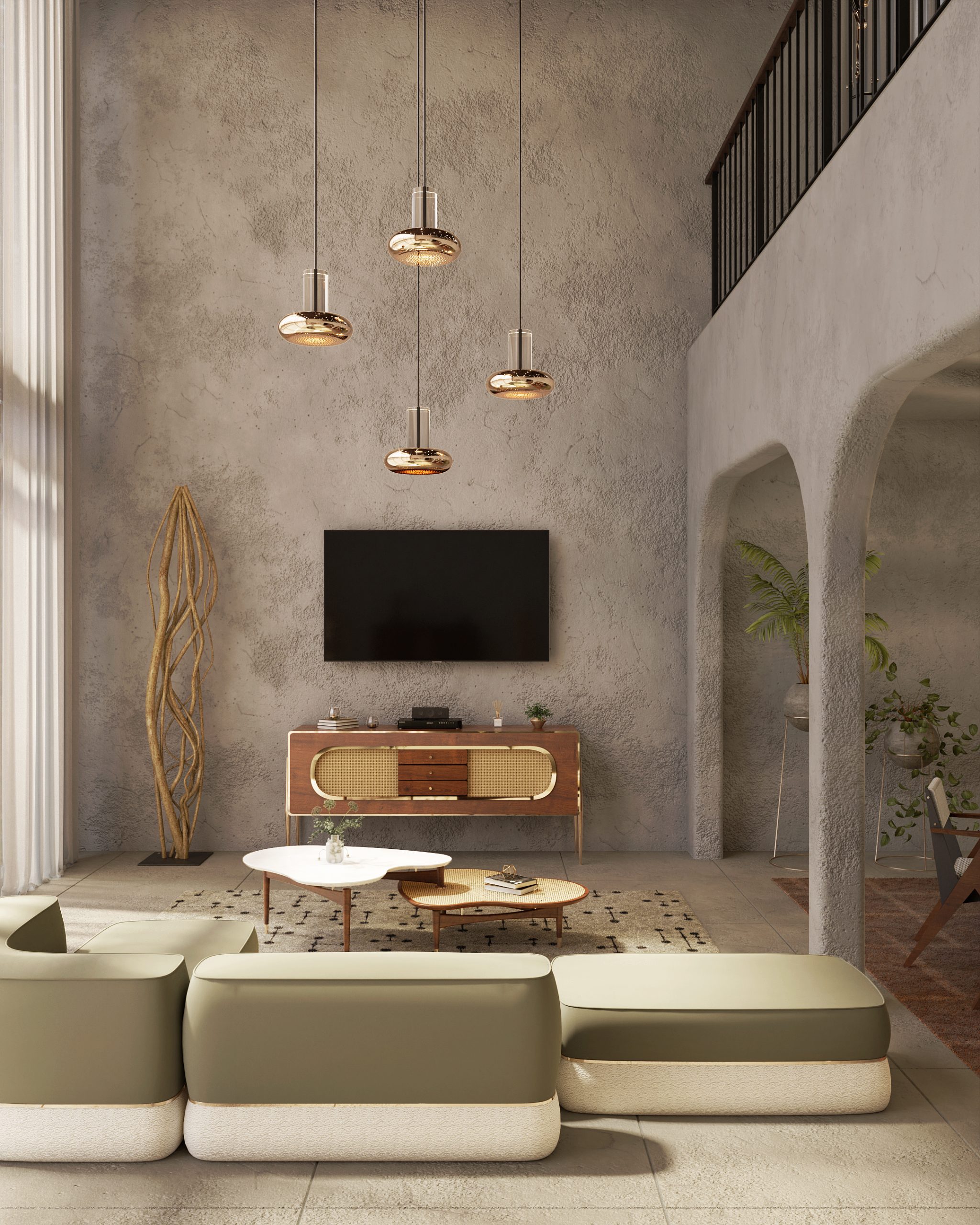 Boho-Chic and Minimalism Meet In These Soothing Rooms