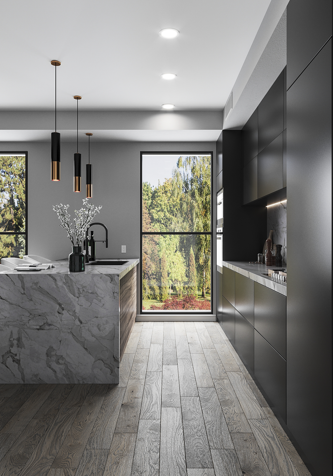 Elena Kirillova: A Minimalist Project for Lovers of Streamlined Interior Design