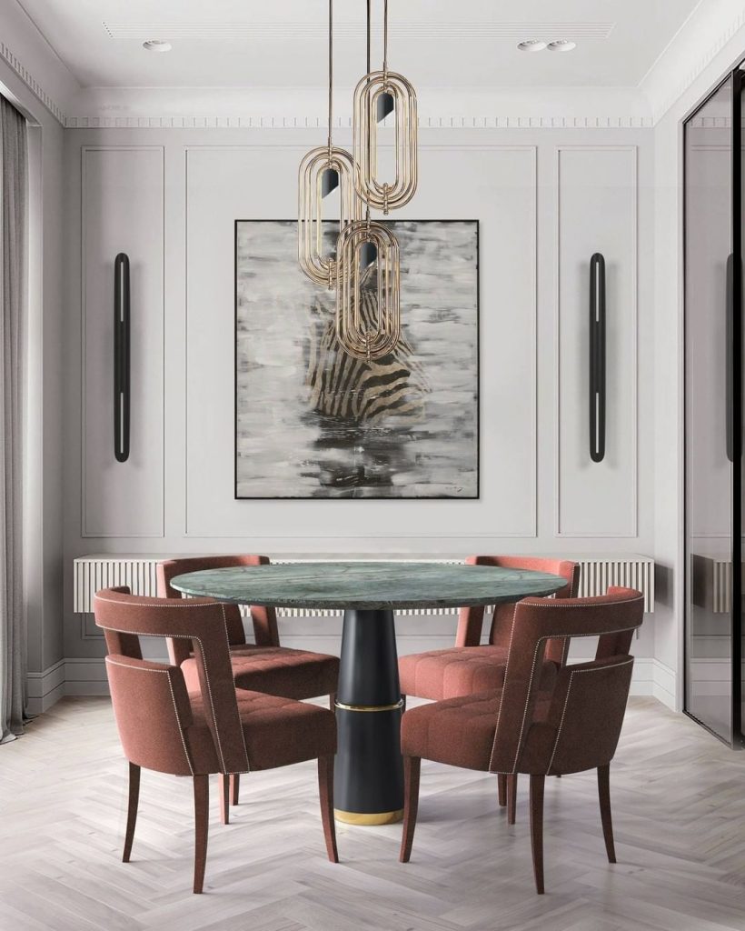 7 Mid Century Dining Room Lighting Pieces That Made Our Family Dinners Shine in July!
