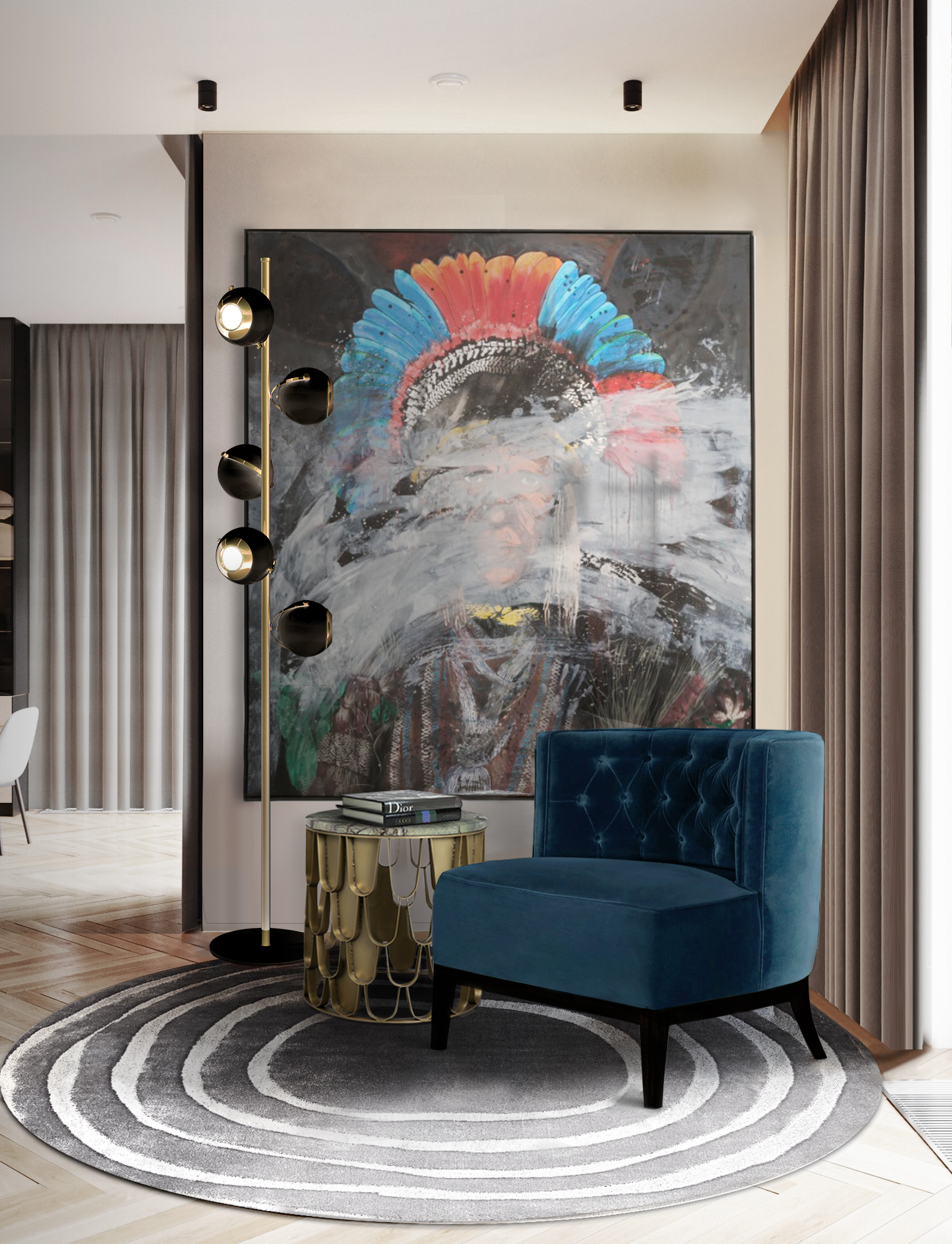 5 Rooms That Prove That Floor Lighting Pieces Can Make or Break Any Makeover!