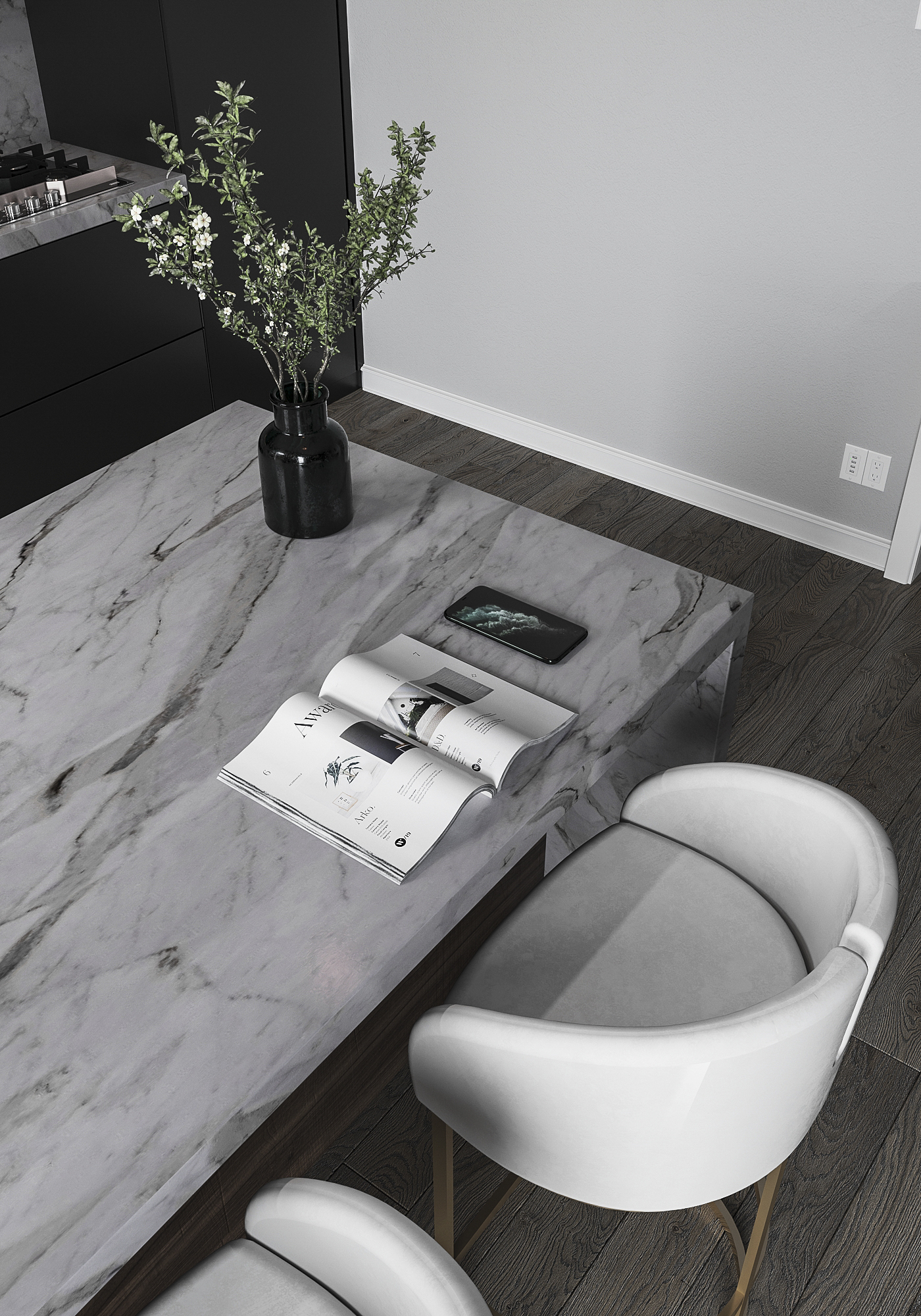 Elena Kirillova: A Minimalist Project for Lovers of Streamlined Interior Design