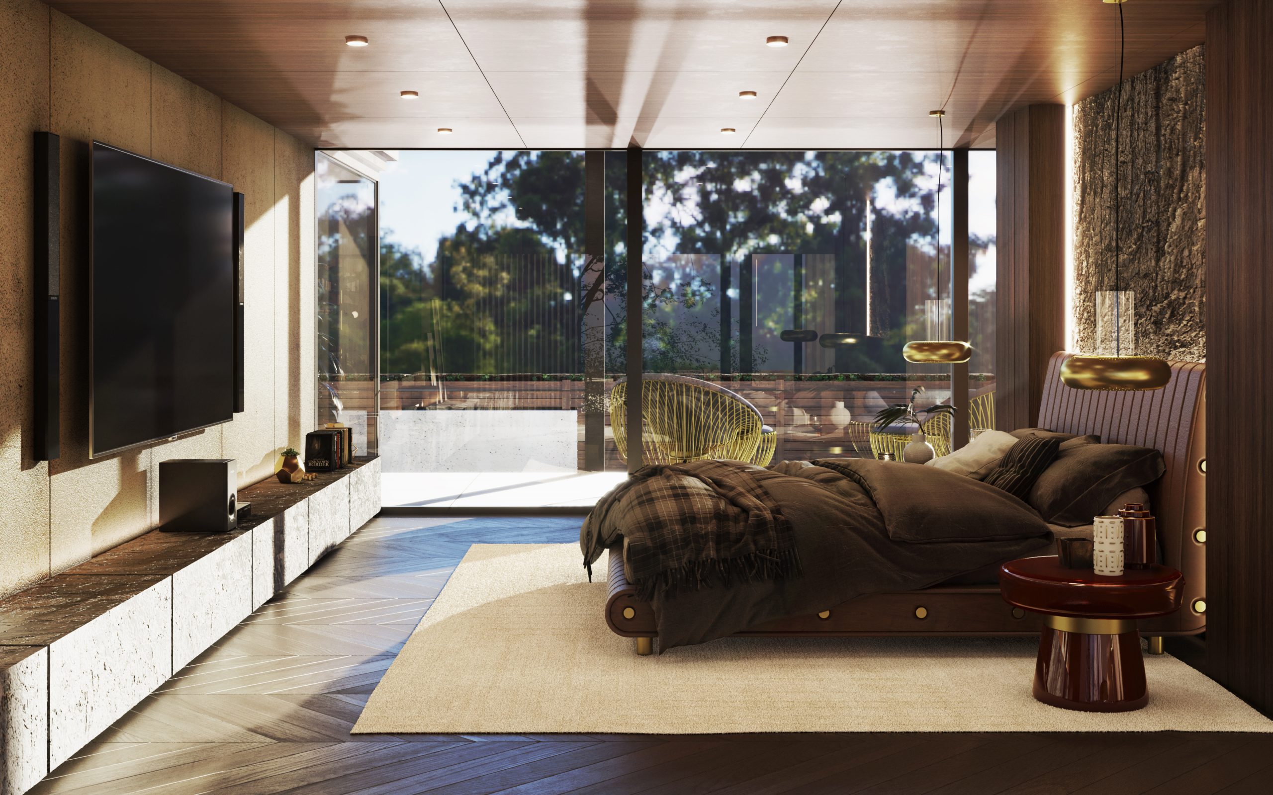 Feel Inspired by The Rustic Modern Bedroom in This Neutral Home in Milan!
