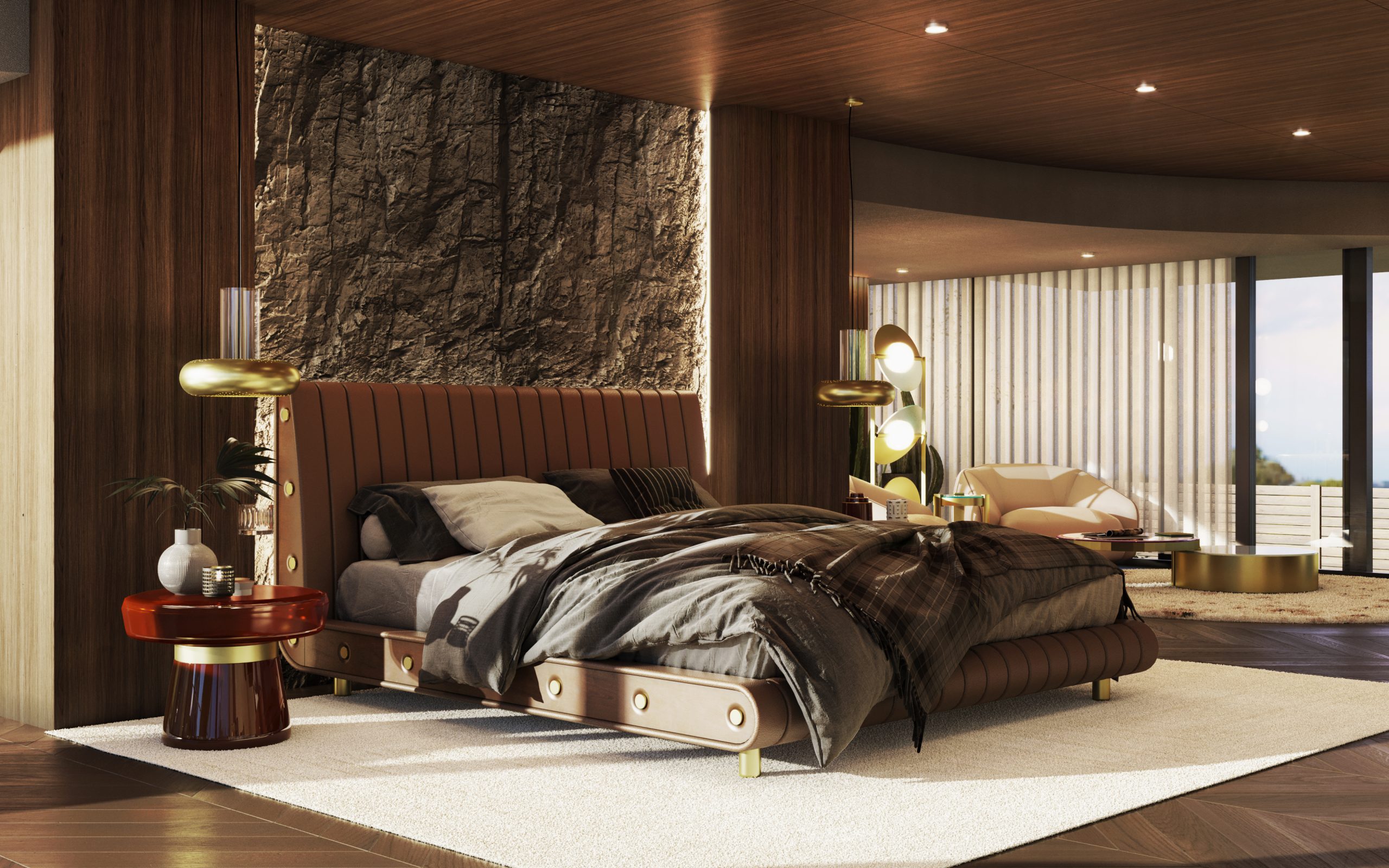 Feel Inspired by The Rustic Modern Bedroom in This Neutral Home in Milan!