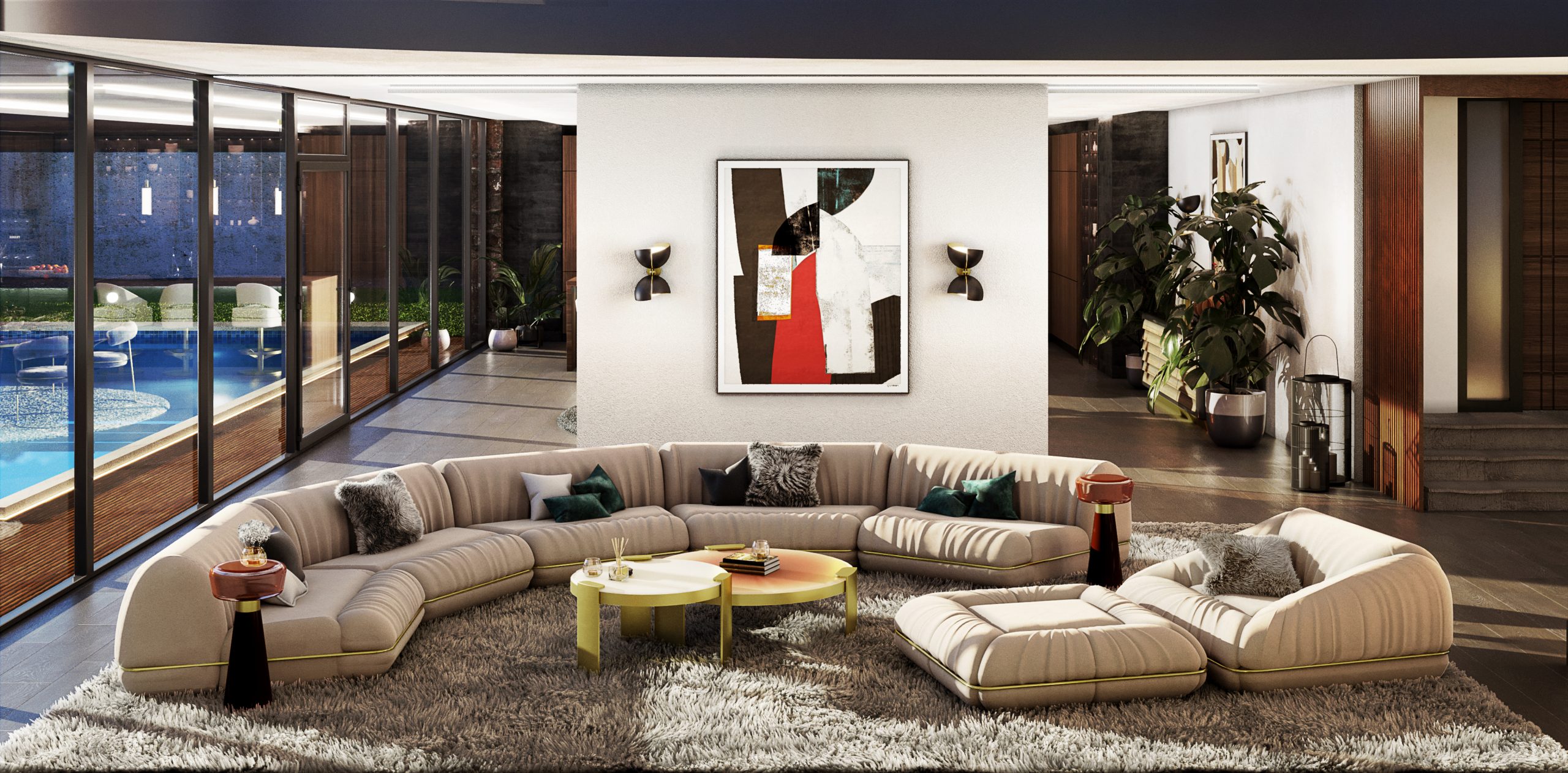 Explore The New Neutral Modern Home in Milan With Draga & Aurel