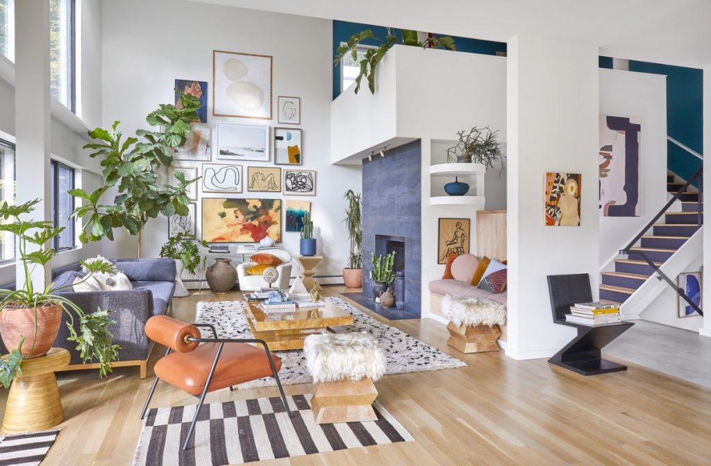 21 Eclectic Living Rooms With Tips And Ideas To Help You Decorate Yours