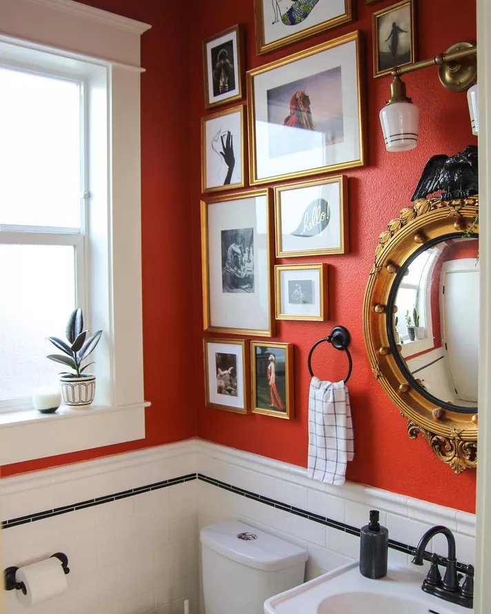 21 Ways to Decorate With Red in Your Bathroom - REDy or Not, Here They Come!