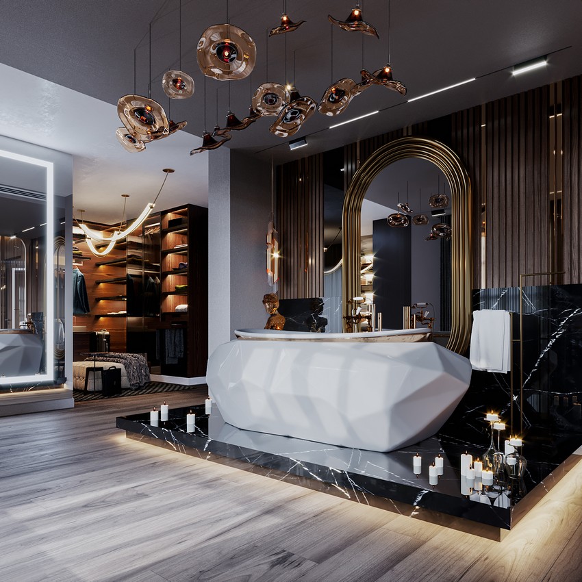 10 Luxury Mirrors That Will Elevate Your Bathroom Decor