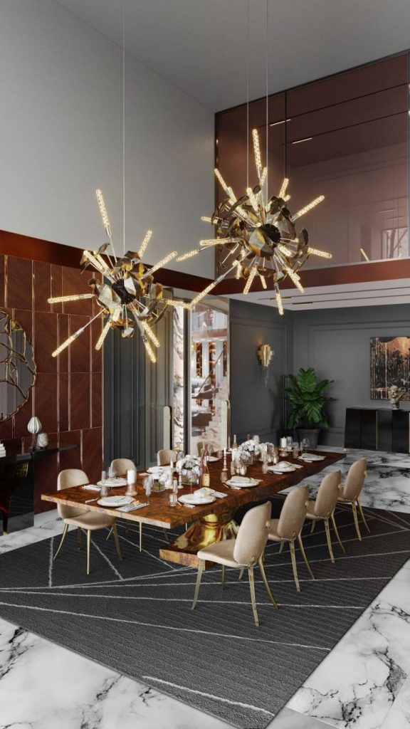 The Best Modern Luxury Dining Room Ideas You'll See!