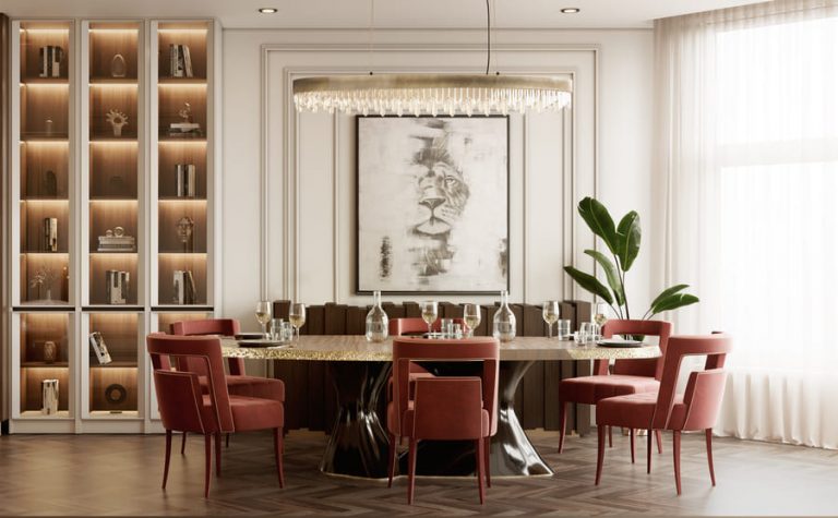 The Best Modern Luxury Dining Room Ideas You'll See!