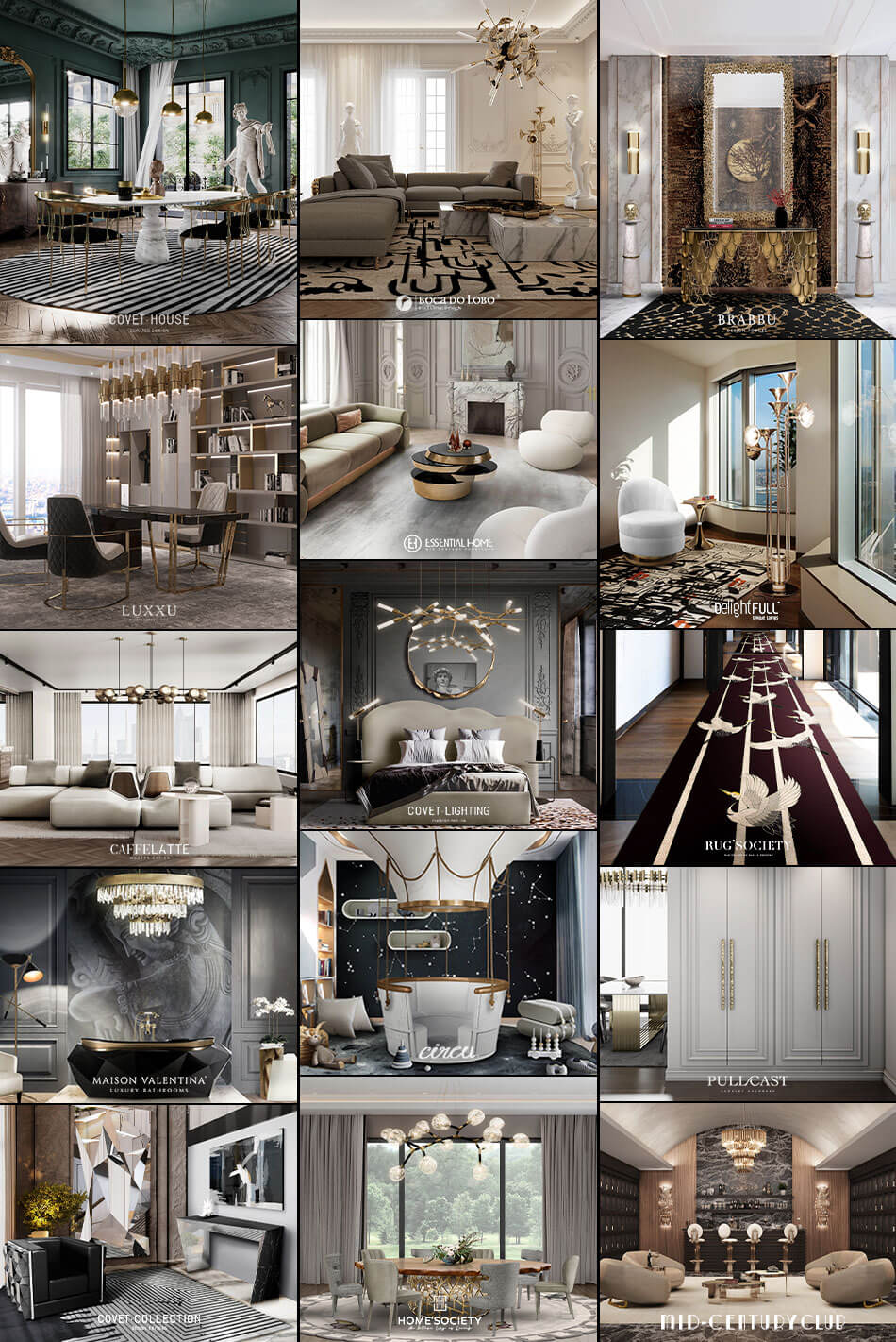 50 Best Interior Designers in Europe (Part V)