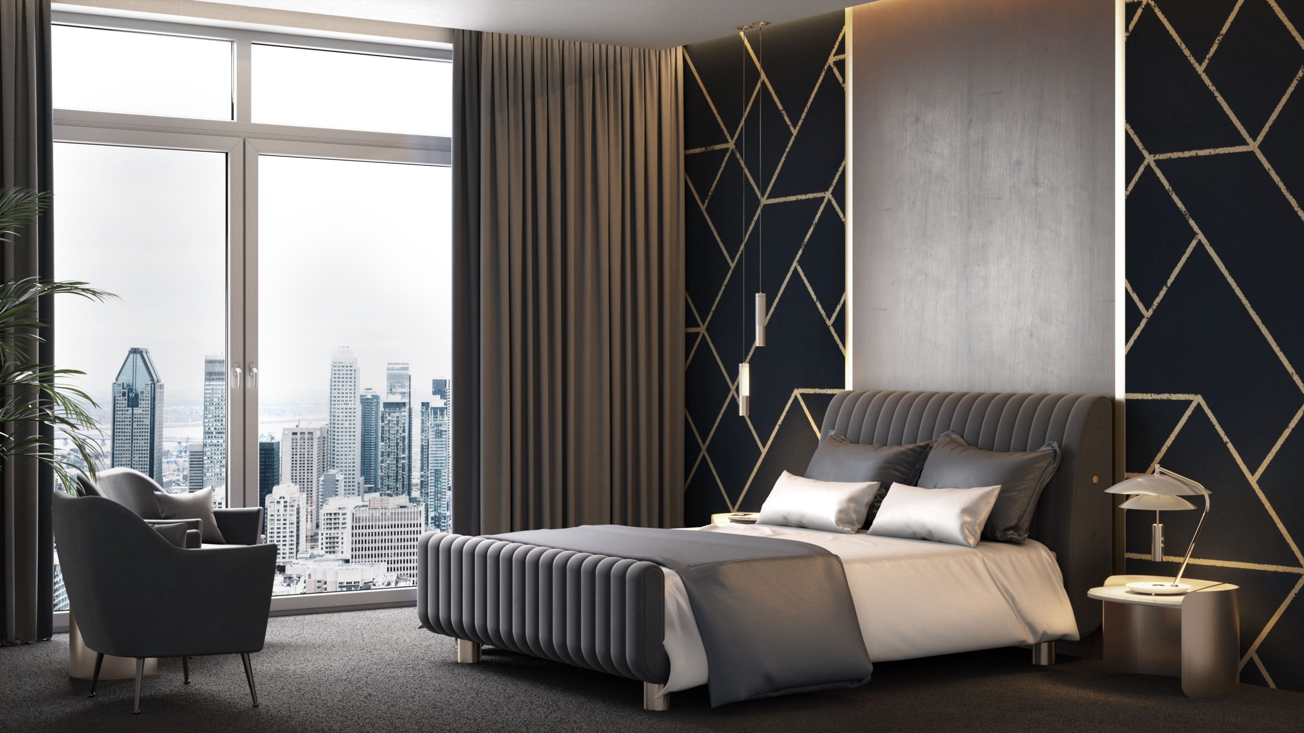 The Exclusive Mid-Century Club: 10 Glam Bedroom Ideas for a Luxurious Oasis