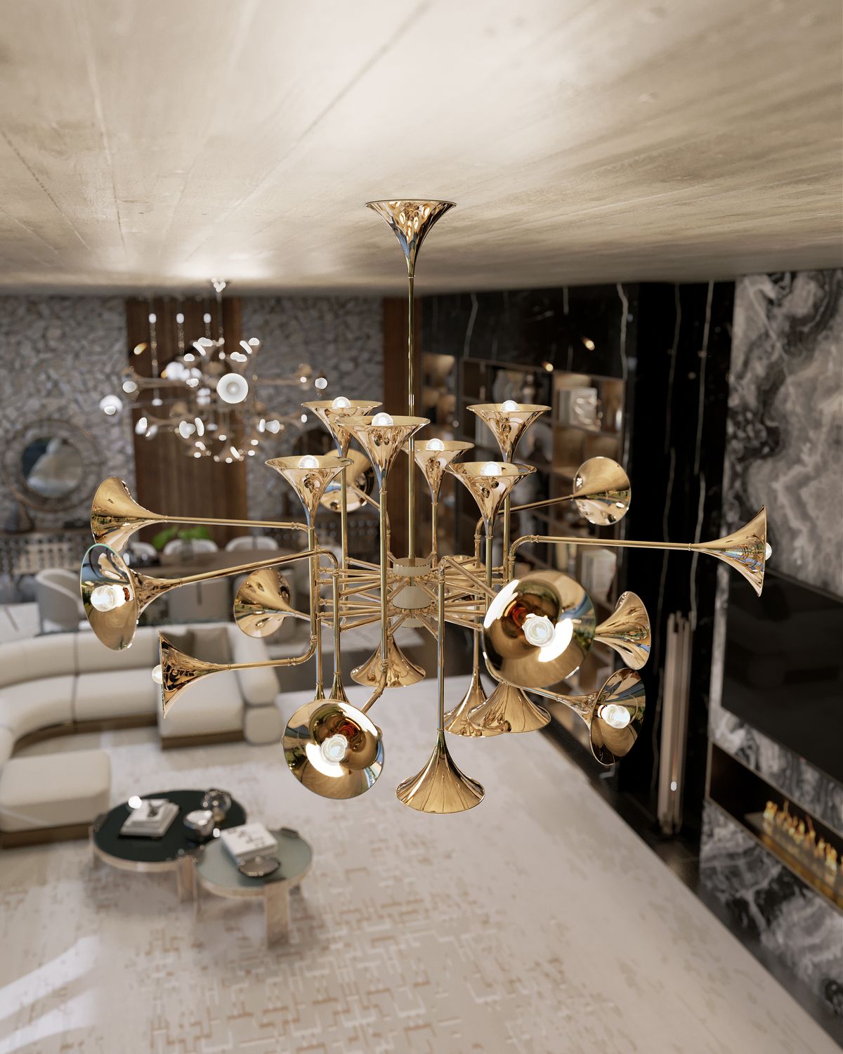 Here's How to Choose the Perfect Chandelier for Your Living Room