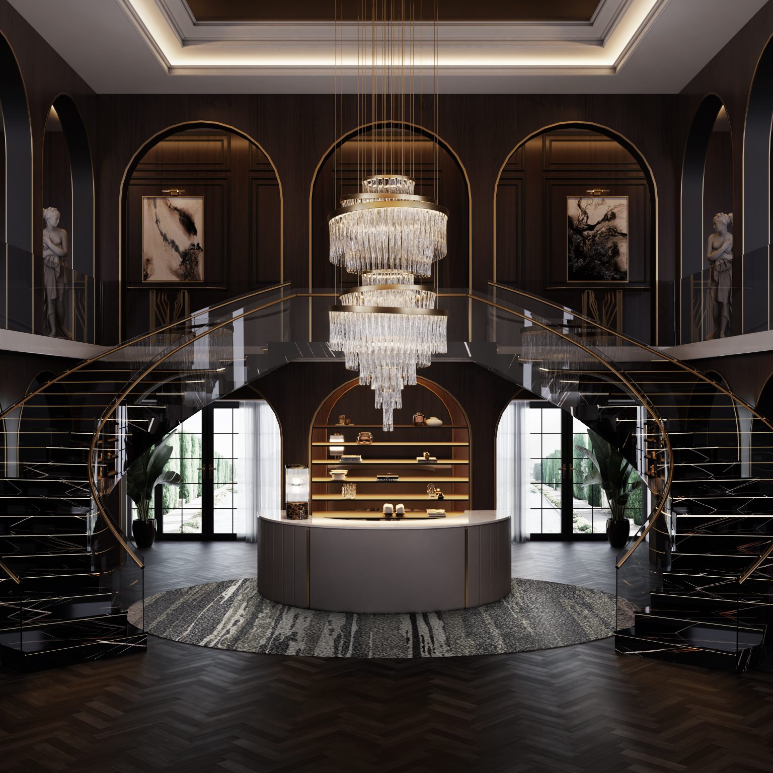 Luxury Entryways To Create a Striking Interior Decor