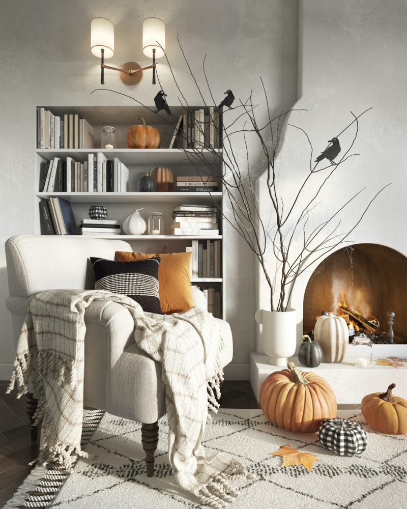 10+ Halloween Decorating Ideas That Are Spooky Yet Chic